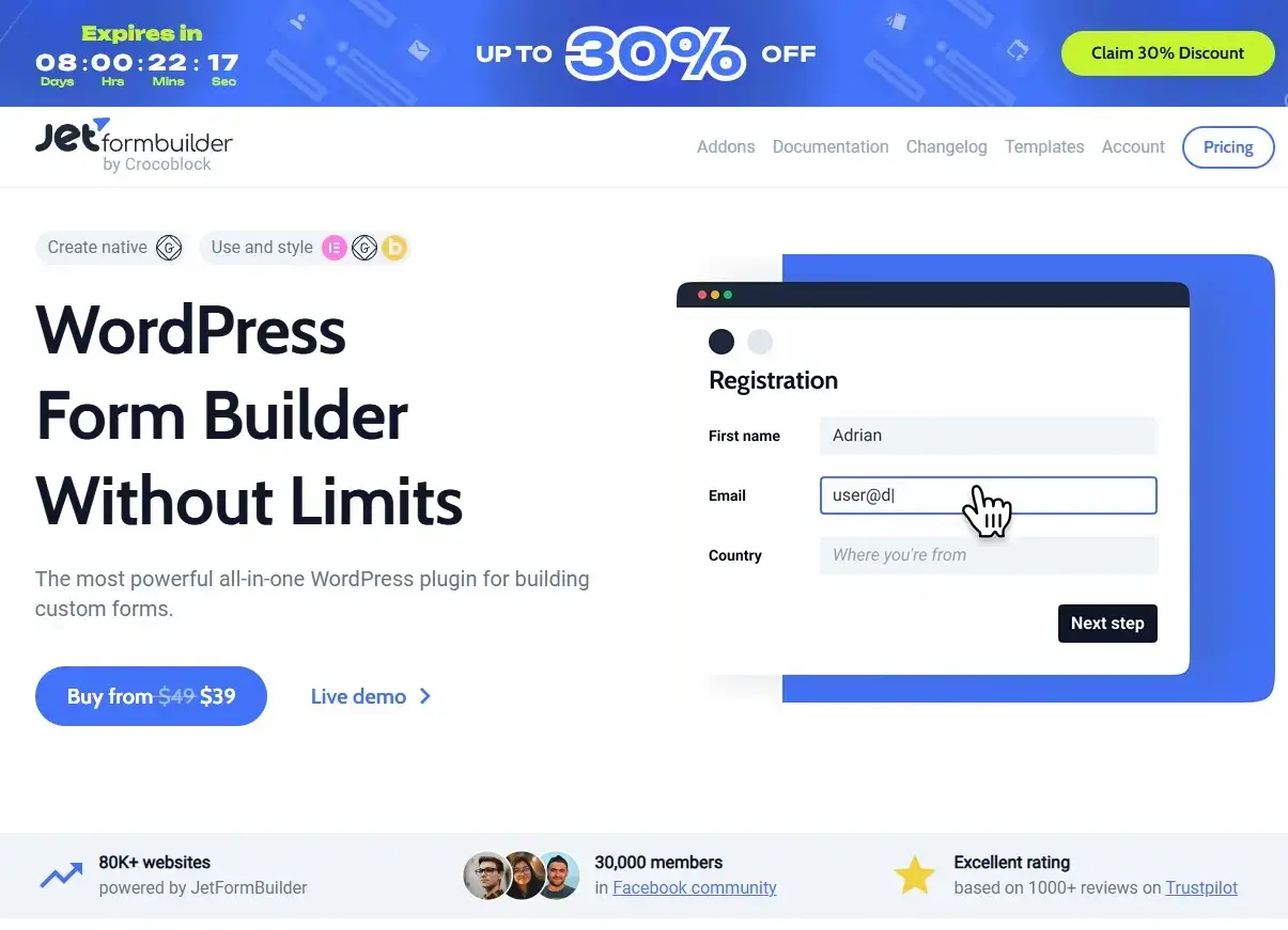 JetFormBuilder Review and overview
